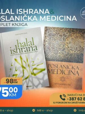 Komplet knjiga Halal ishrana i Poslanička medicina
