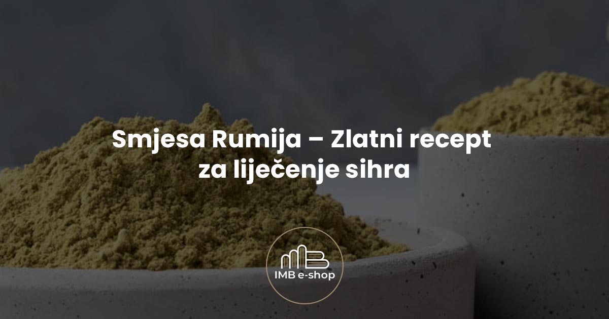 Smjesa Rumija Zlatni recept za lijecenje sihra - IMB eShop