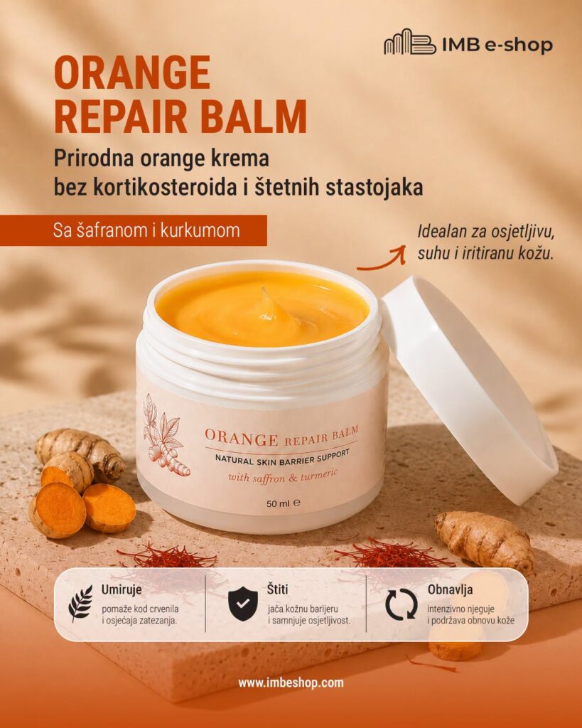 Orange Repair Balm – prirodna Orange krema 1 Orange Repair Balm